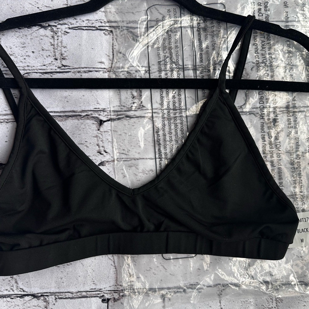 POL Black Women's bralette Top